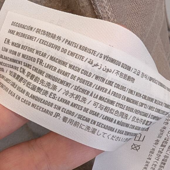 Abercrombie & Fitch Kids Fleece Hooded Jacket Light Layer Travel - Size 11/12 - Picture 8 of 9